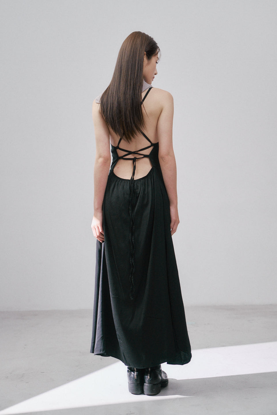 空靈綁帶洋裝(黑)